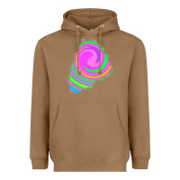 Toasted Coconut tie dye patch Heavyweight Hoodie - RanaPortraitStore