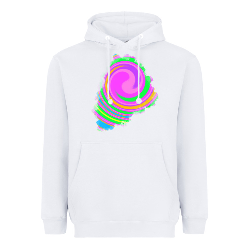 Tie Dye Patch Heavyweight Hoodie by RanaPortraitStore | Teevron