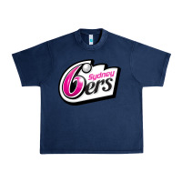 Navy sydney sixers Urban Heavy Tee - linhVisuals