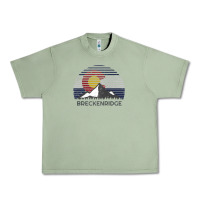 Oil Green breckenridge colorado x co flag mountain peak raglan baseball tee Urban Heavy Tee - linhVisuals