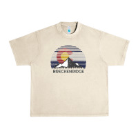 Sandshell breckenridge colorado x co flag mountain peak raglan baseball tee Urban Heavy Tee - linhVisuals
