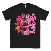 Black breast cancer sunflower Classic Tee - BarkalooDesign