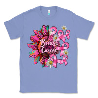 Colony Blue breast cancer sunflower Classic Tee - BarkalooDesign
