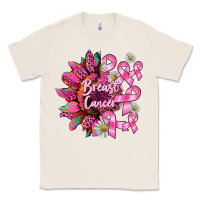 Natural breast cancer sunflower Classic Tee - BarkalooDesign