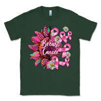 Sports Green breast cancer sunflower Classic Tee - BarkalooDesign