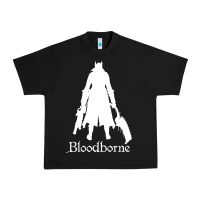 Black bloodborne zipped Urban Heavy Tee - linhVisuals