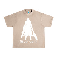 French Oak bloodborne zipped Urban Heavy Tee - linhVisuals