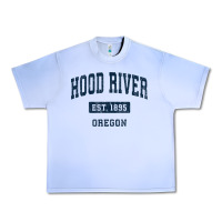 Grape Ice hood river oregon or vintage sports established navy design t shirt Urban Heavy Tee - linhVisuals