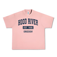 Salmon hood river oregon or vintage sports established navy design t shirt Urban Heavy Tee - linhVisuals
