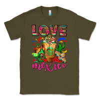 Army Green Love Mexico Cold Drink Frappe Classic Tee - FaDigitalArtStudio