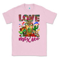 Bubblegum Pink Love Mexico Cold Drink Frappe Classic Tee - FaDigitalArtStudio
