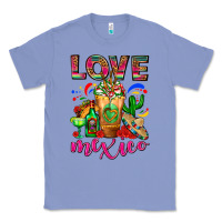 Colony Blue Love Mexico Cold Drink Frappe Classic Tee - FaDigitalArtStudio