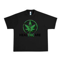 Black healthcare thc marijuana cannabis medical Urban Heavy Tee - linhVisuals