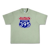 Oil Green california usa highway 395 hiking fishing climbing adventure premium Urban Heavy Tee - linhVisuals