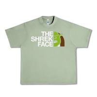 Oil Green the shrek face Urban Heavy Tee - linhVisuals