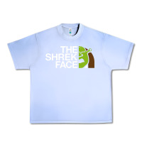 Grape Ice the shrek face Urban Heavy Tee - linhVisuals