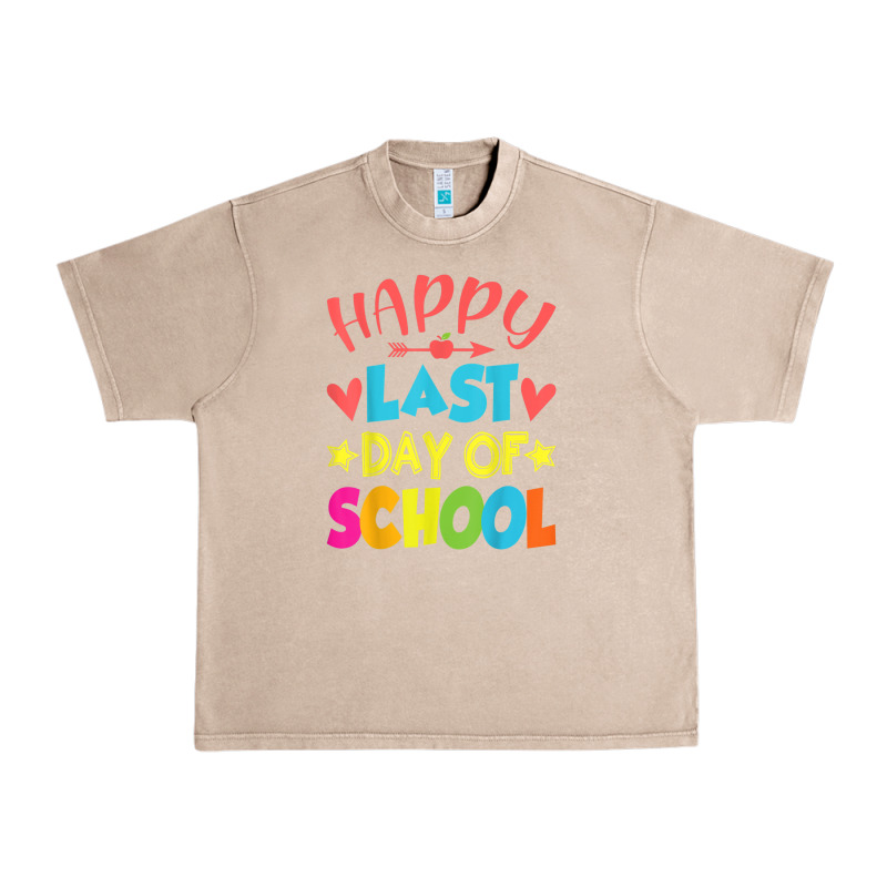 Happy Last Day Of School Teacher Boys Girls School Last Day Urban Heavy Tee by linhVisuals | Teevron