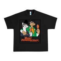 Black buddy thunderstruck friend Urban Heavy Tee - linhVisuals