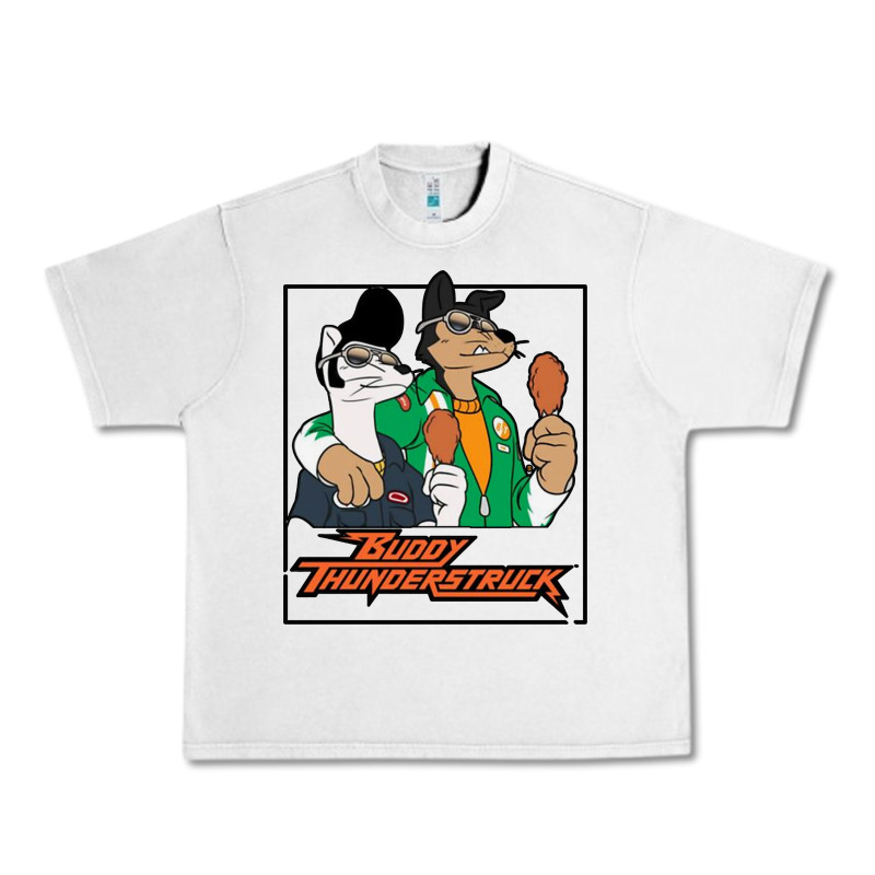 Buddy Thunderstruck Friend Urban Heavy Tee by linhVisuals | Teevron
