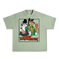 Oil Green buddy thunderstruck friend Urban Heavy Tee - linhVisuals