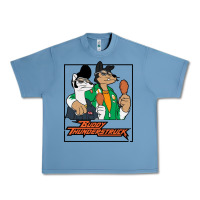 Pebble Blue buddy thunderstruck friend Urban Heavy Tee - linhVisuals