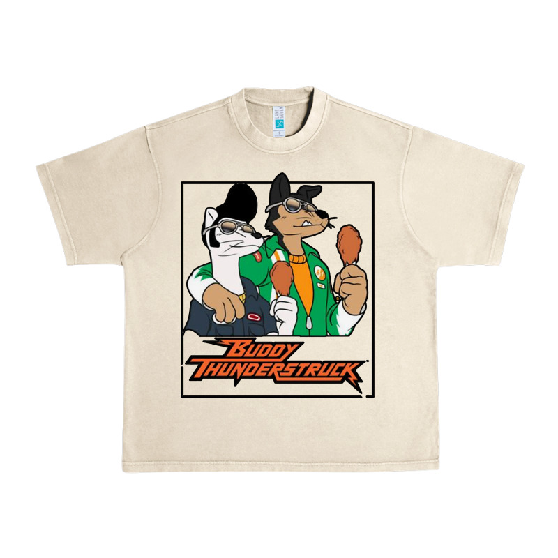 Buddy Thunderstruck Friend Urban Heavy Tee by linhVisuals | Teevron
