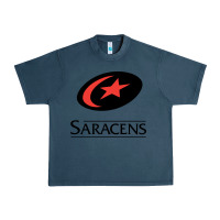 Midnight Navy saracens Urban Heavy Tee - linhVisuals