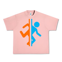 Salmon portal   portal Urban Heavy Tee - linhVisuals