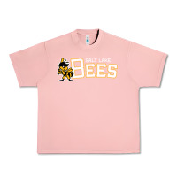 Salmon salt lake city bees Urban Heavy Tee - linhVisuals