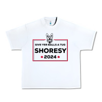 White shoresy Urban Heavy Tee - linhVisuals