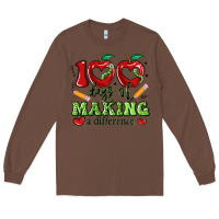 Chestnut 100 days of making a difference Long Sleeve Tee - Artiststas