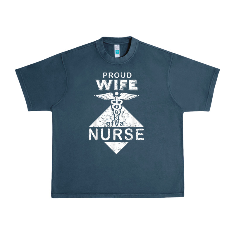 My Husband Is A Nurse Im A Proud Wife Of A Nurse Urban Heavy Tee by linhVisuals | Teevron