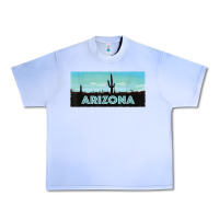 Grape Ice arizona shirt   saguaro cactus desert landscape t shirt Urban Heavy Tee - linhVisuals