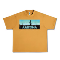 Peanut Butter arizona shirt   saguaro cactus desert landscape t shirt Urban Heavy Tee - linhVisuals