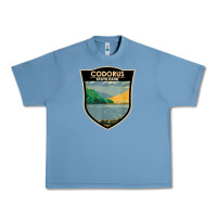 Pebble Blue codorus state park pennsylvania badge vintage Urban Heavy Tee - linhVisuals
