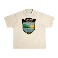 Sandshell codorus state park pennsylvania badge vintage Urban Heavy Tee - linhVisuals