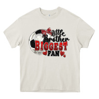 Cream little brother biggest fan soccer Heavy Core Tee - FaDigitalArtStudio