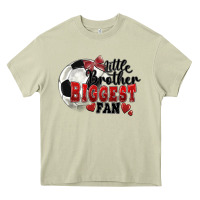 Mossy little brother biggest fan soccer Heavy Core Tee - FaDigitalArtStudio