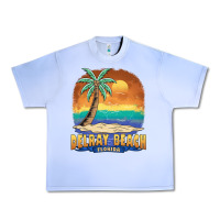 Grape Ice delray beach florida  vintage distressed souvenir long sleeve t shirt Urban Heavy Tee - linhVisuals