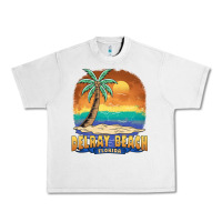 Lunar Rock delray beach florida  vintage distressed souvenir long sleeve t shirt Urban Heavy Tee - linhVisuals