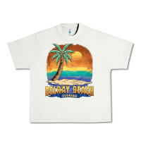Pistachio delray beach florida  vintage distressed souvenir long sleeve t shirt Urban Heavy Tee - linhVisuals