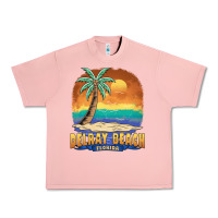 Salmon delray beach florida  vintage distressed souvenir long sleeve t shirt Urban Heavy Tee - linhVisuals