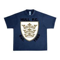 Navy hull fc Urban Heavy Tee - linhVisuals