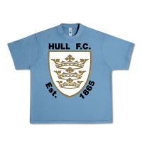 Pebble Blue hull fc Urban Heavy Tee - linhVisuals