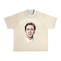 Sandshell sports nicolas cage as john travolta Urban Heavy Tee - linhVisuals