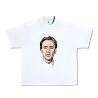 White sports nicolas cage as john travolta Urban Heavy Tee - linhVisuals