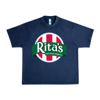 Navy rita's italian ice cafe Urban Heavy Tee - linhVisuals