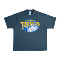 Midnight Navy leed rhinos Urban Heavy Tee - linhVisuals