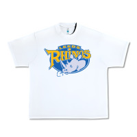White leed rhinos Urban Heavy Tee - linhVisuals