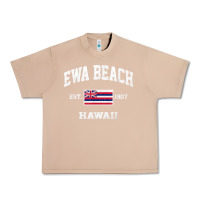 Burro ewa beach hawaii hi vintage state athletic style t shirt Urban Heavy Tee - linhVisuals
